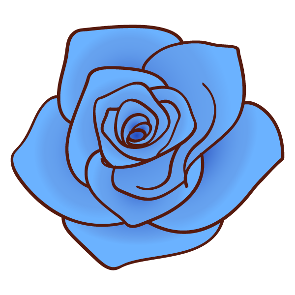Free blue rose.