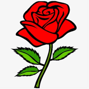 Red Rose Easy Drawing , Transparent Cartoon, Free Cliparts