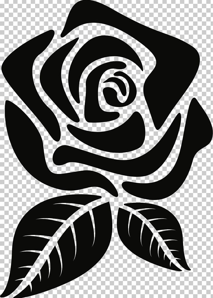 Flower Silhouette Rose PNG, Clipart, Art, Black And White