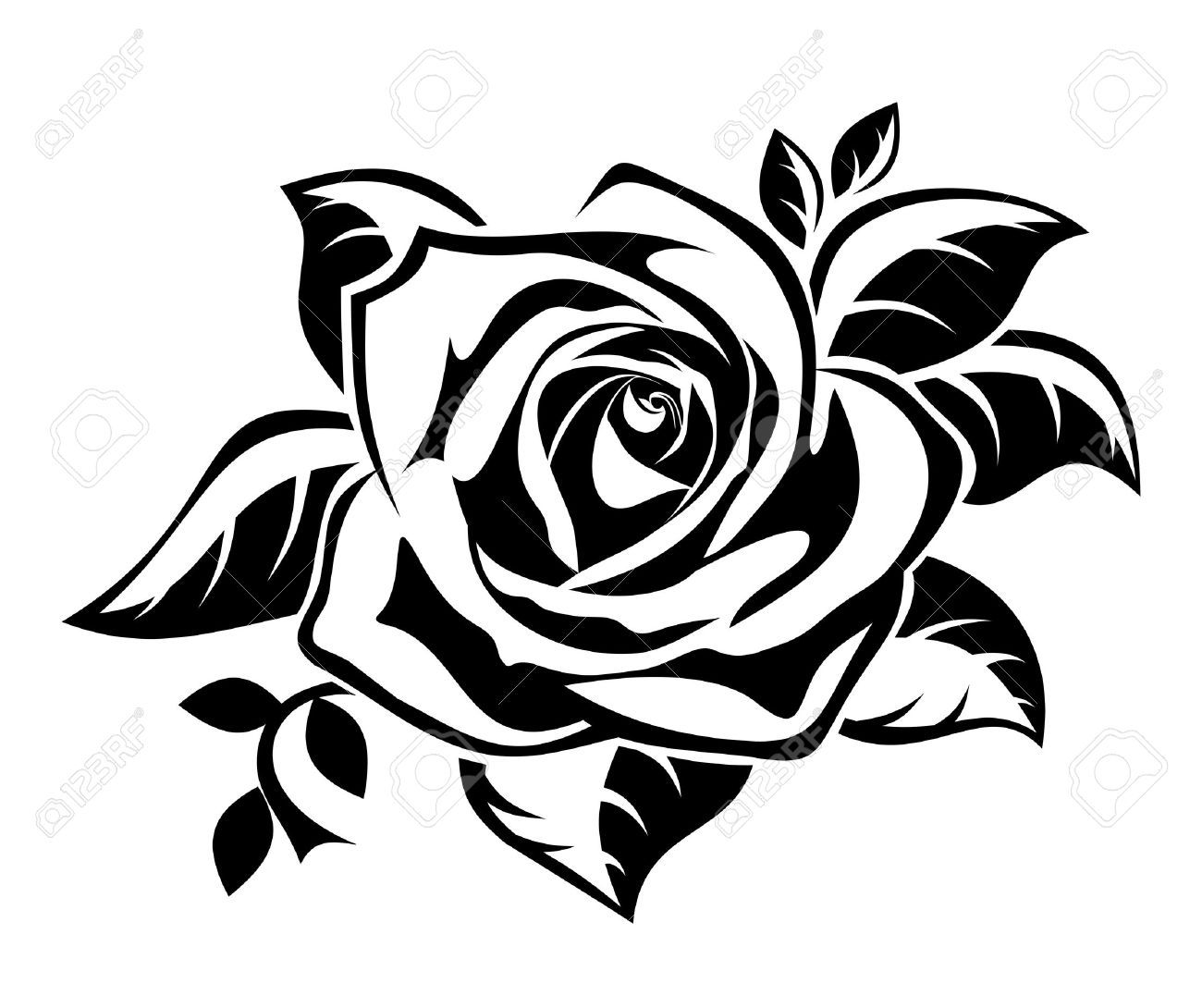 Rose Cliparts, Stock Vector And Royalty Free Rose