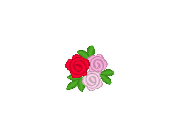 Small rose clipart.