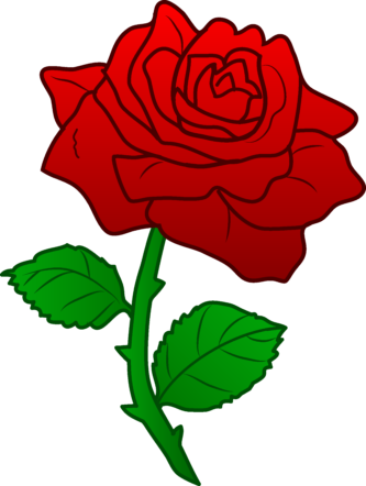 Rose cartoon roses.