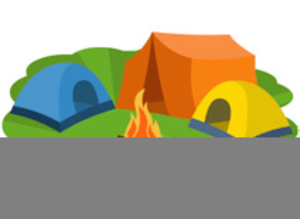 Animated camping clipart.