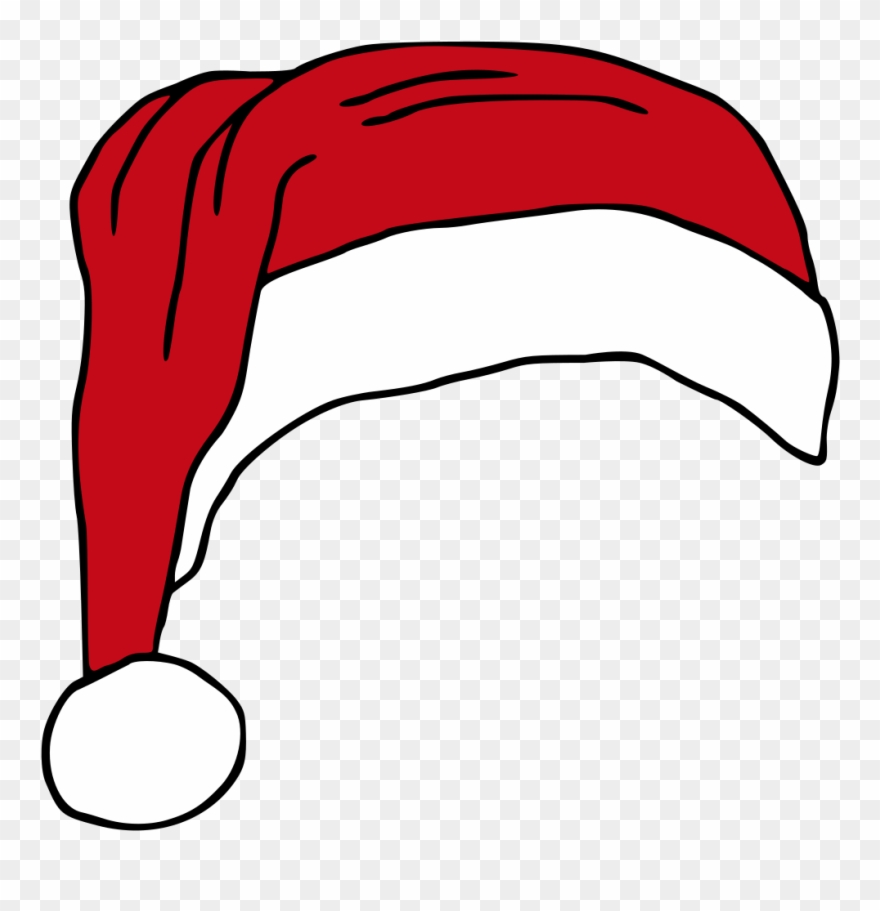 Santas Hat Hat Vector, Royalty Free Clipart, Christmas