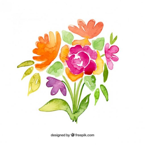 Field Of Flowers Free Clipart