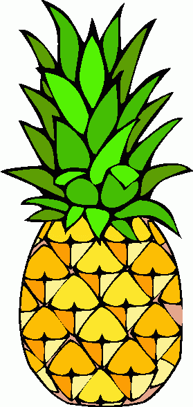 Free cartoon pineapple.
