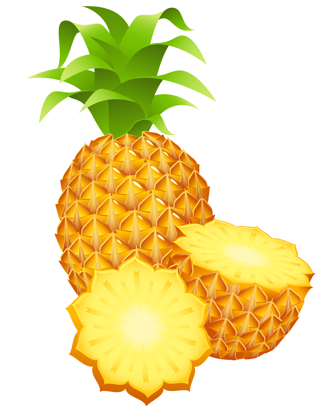royalty free clipart pineapple