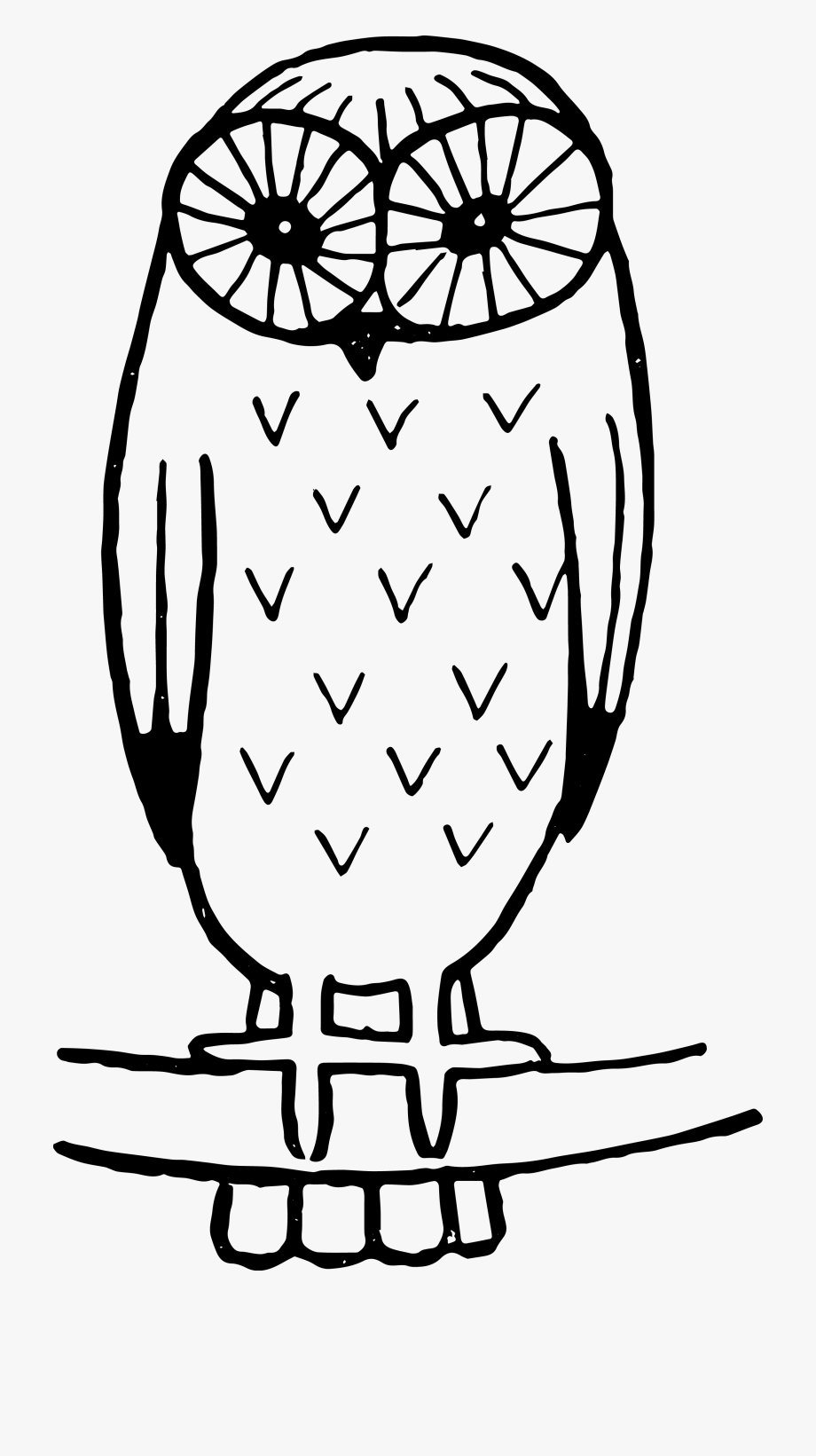 Royalty Free Stock Retro Owl