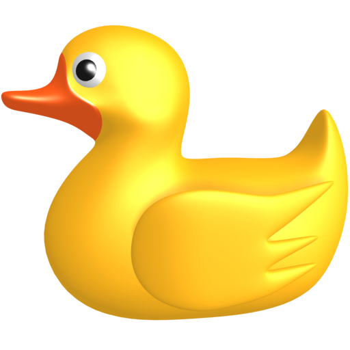 Free rubber ducky.