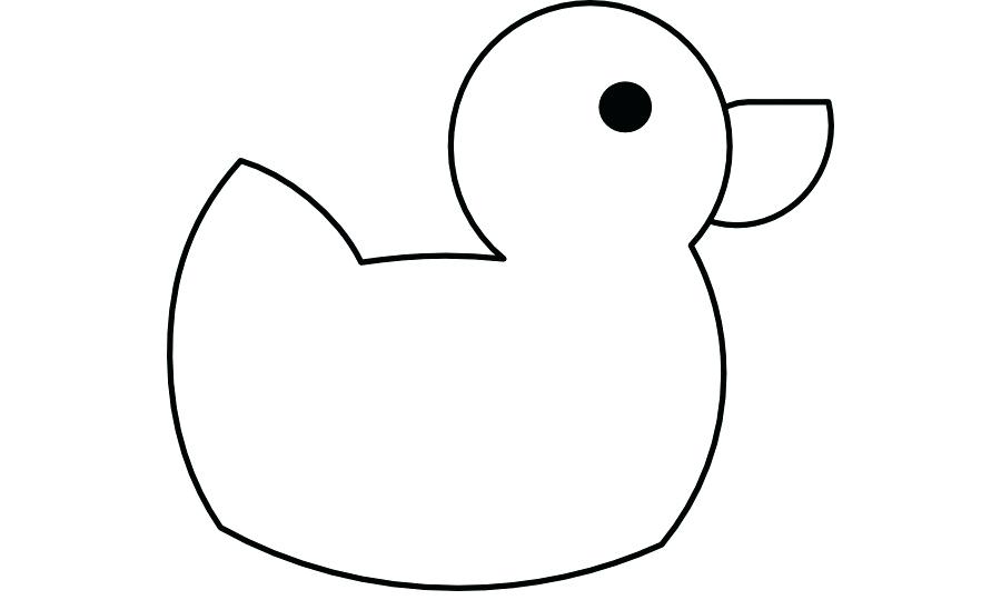 Duck drawing free.