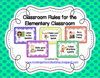 Classroom rules for.