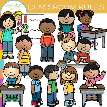 Classroom rules clip.