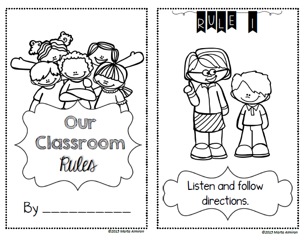 Classroom Rules Png Black And White