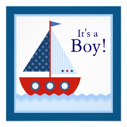 sailboat clipart baby shower