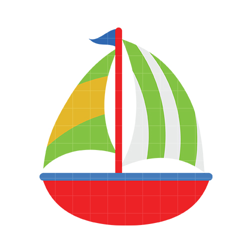 Cute sailboat clipart free clipart images
