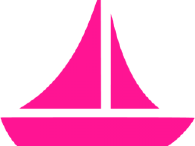 Sail Clipart pink boat