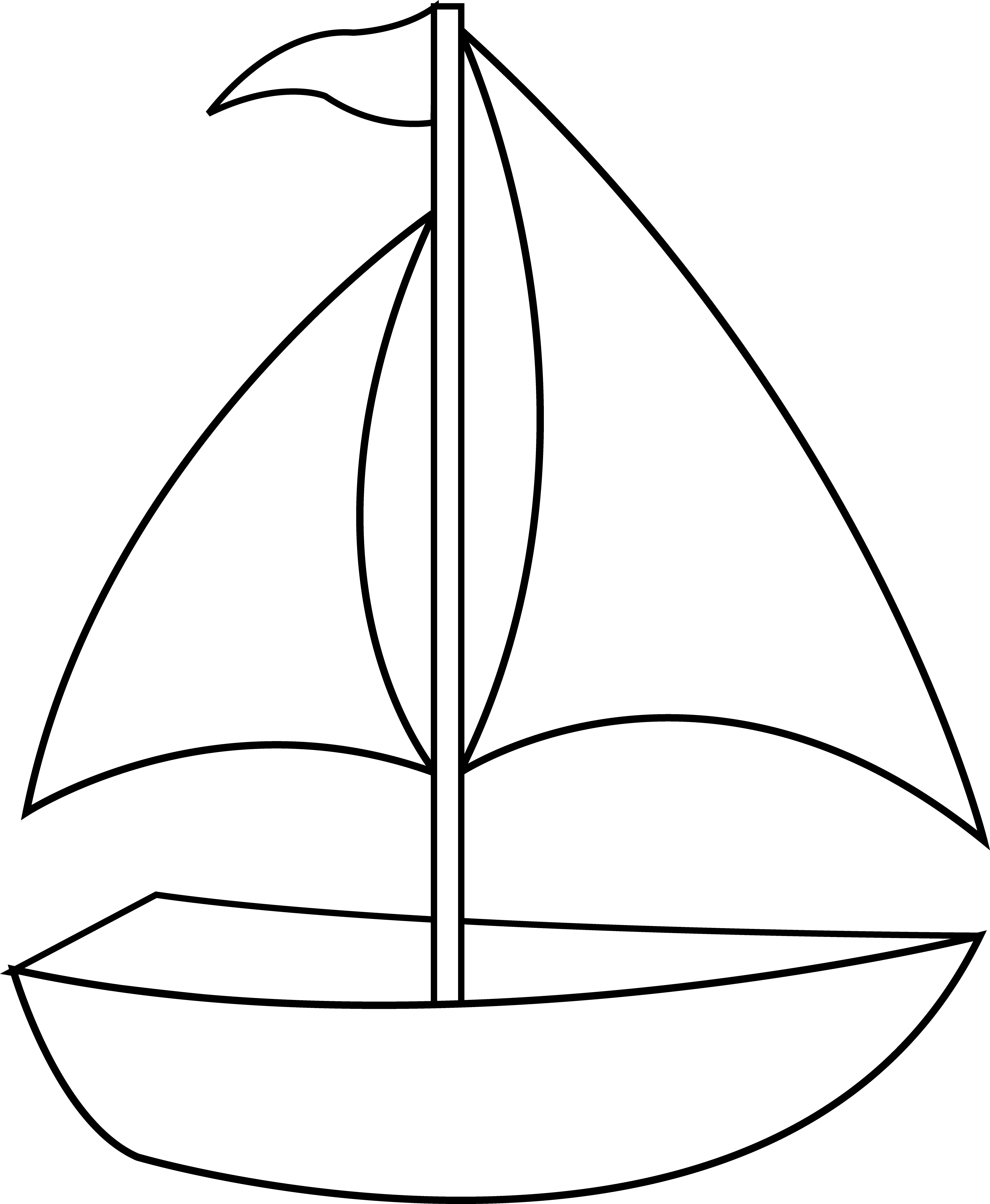 Sailboat Clipart Printable