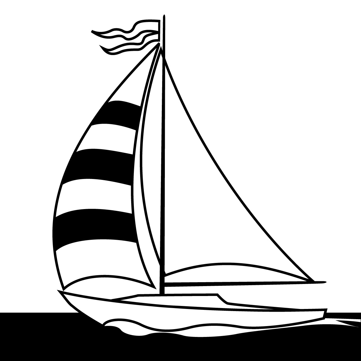 Free sail cliparts.
