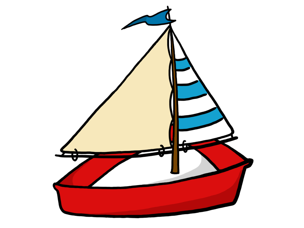 sailboat clipart realistic