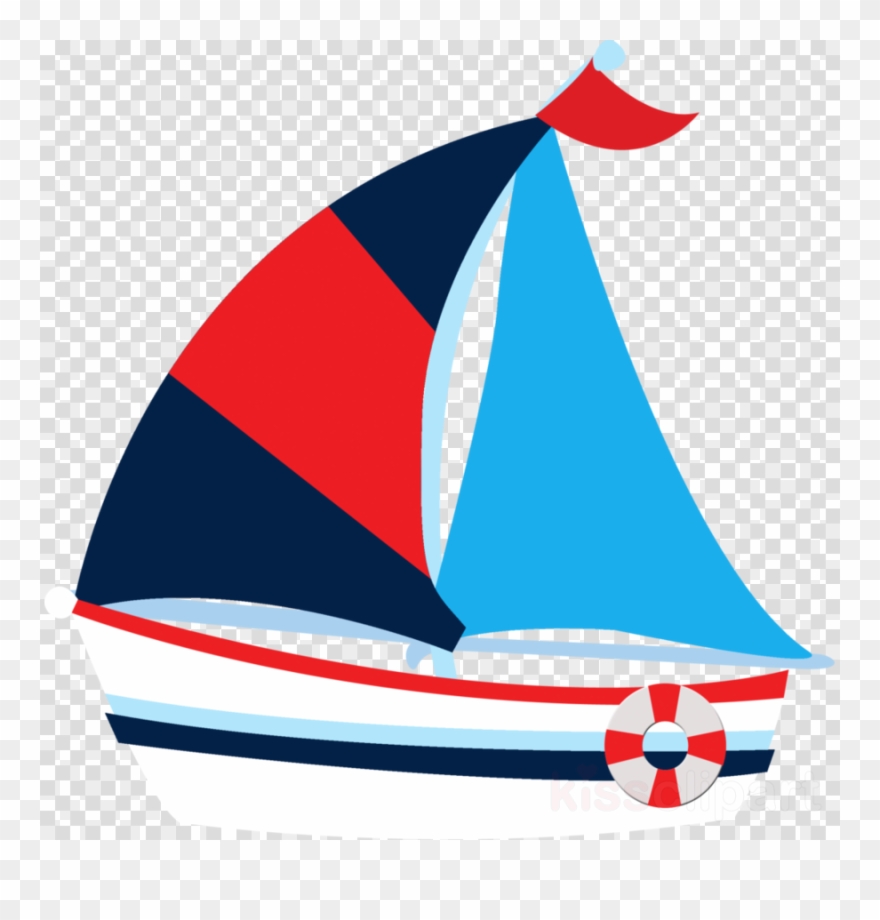 sailboat clipart red