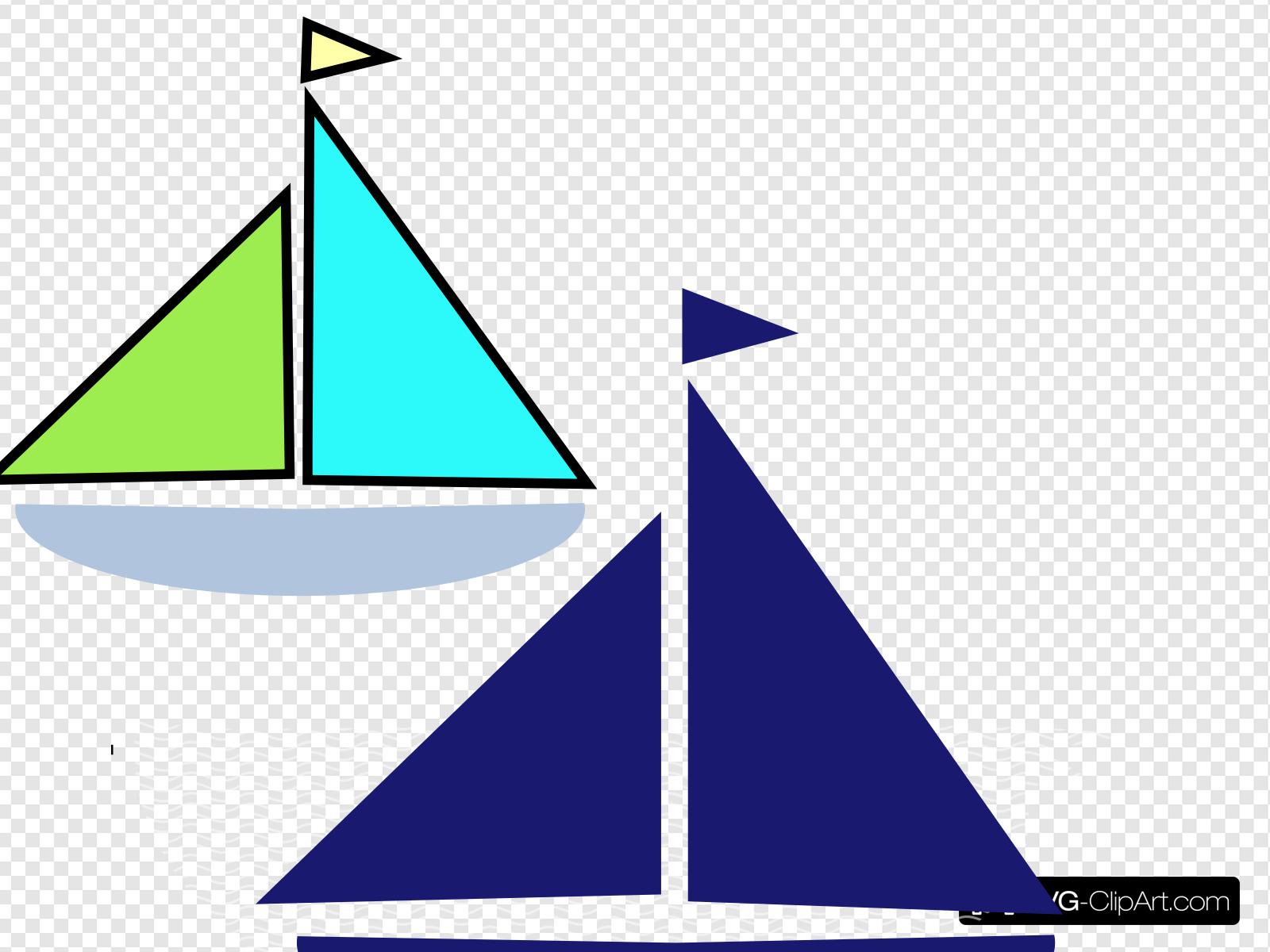Little Sailboat Clip art, Icon and SVG