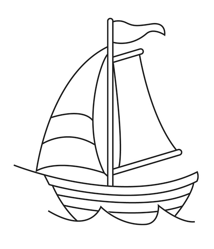 Sailboat Clipart Black And White Boat Black And White Sail