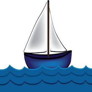 Free sailboat clip.