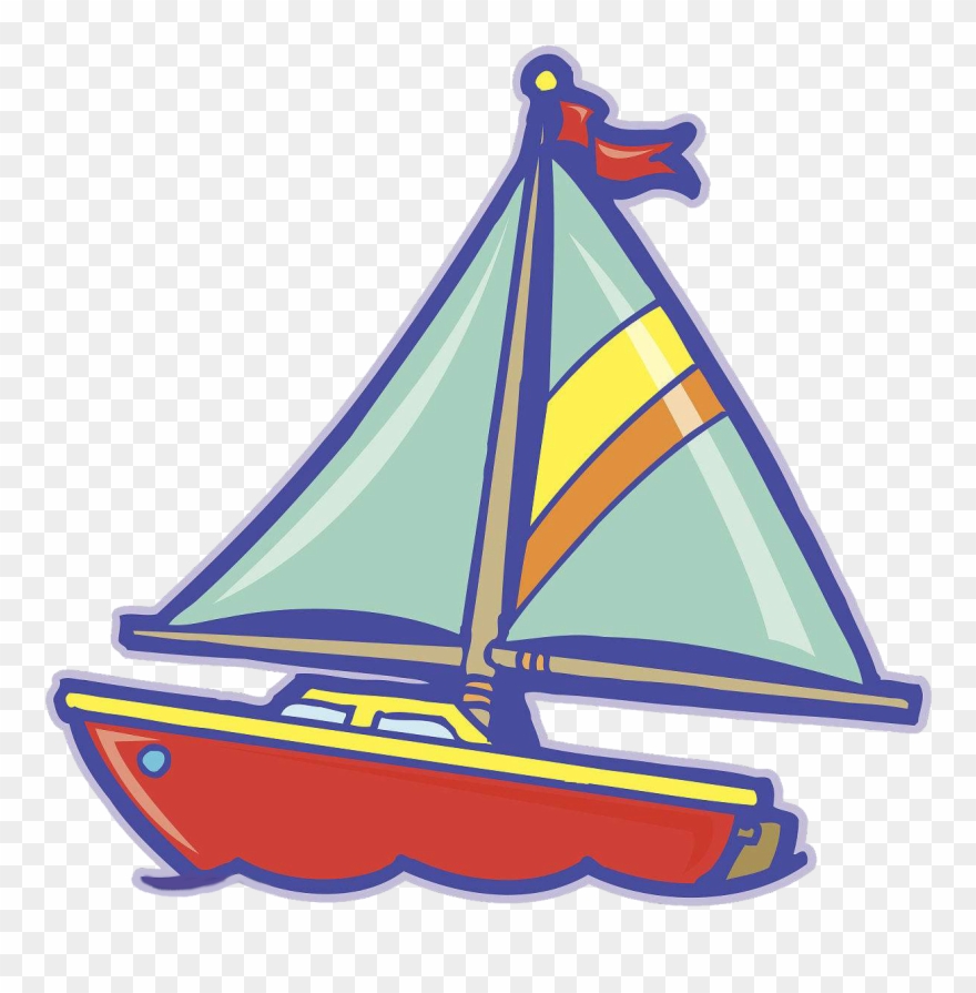 Png Royalty Free Stock Sailboat Sailing Ship Cartoon