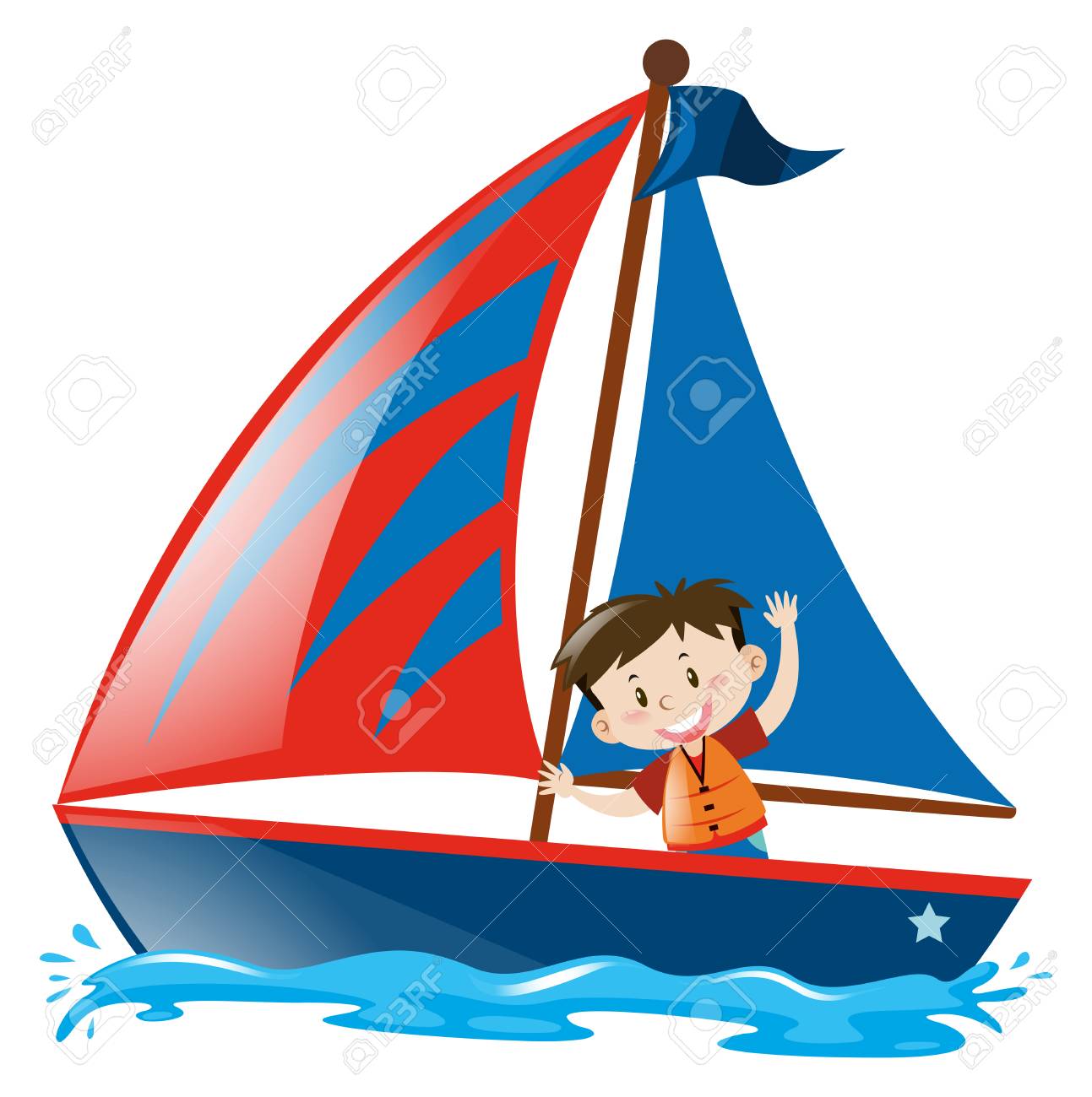 Free Sailing Clipart boy in boat, Download Free Clip Art on