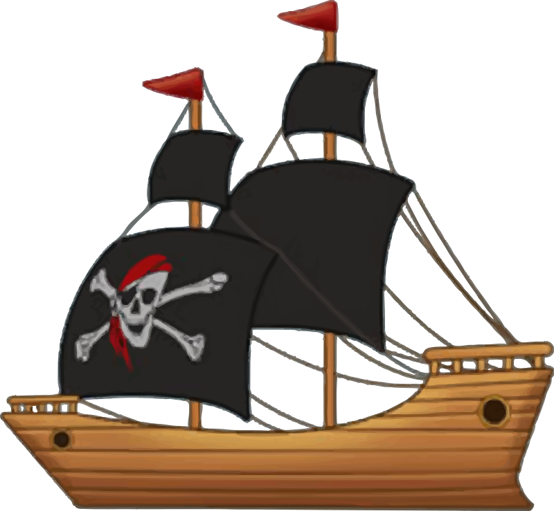 Free pirate ship.