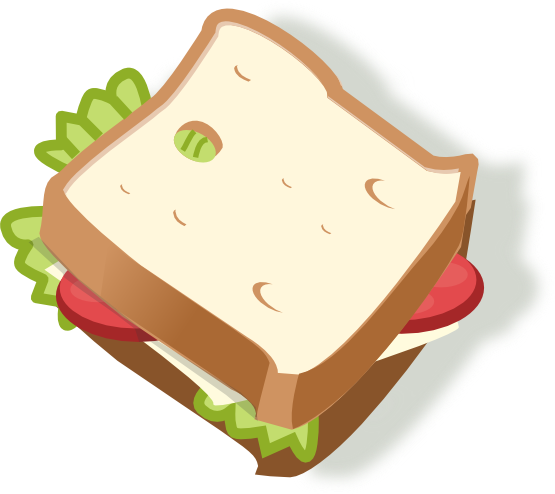 Clipart sandwich