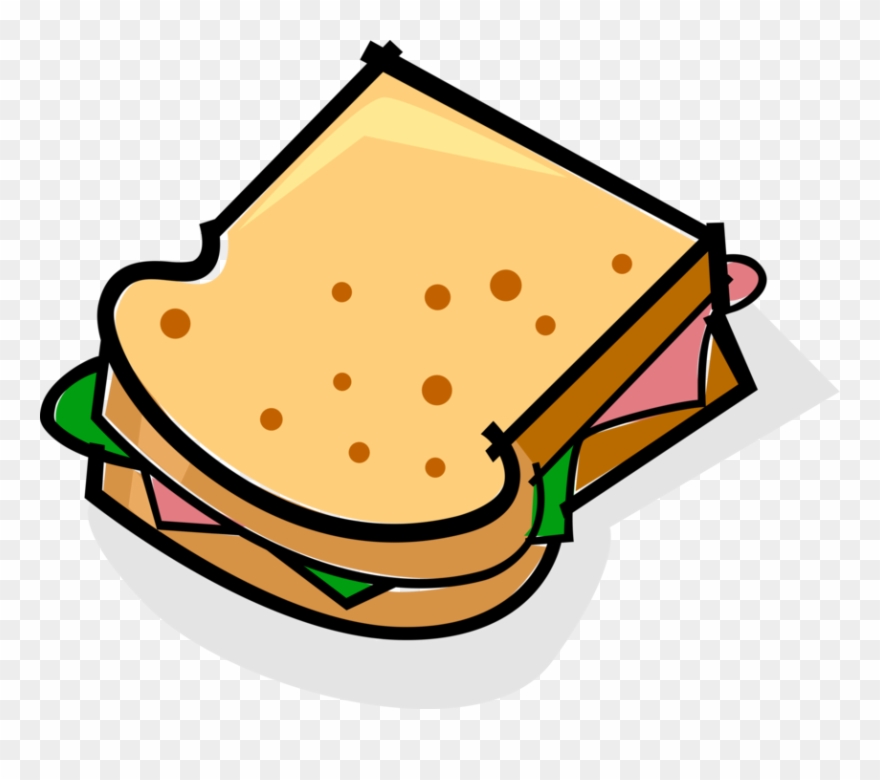 Vector illustration sandwich.