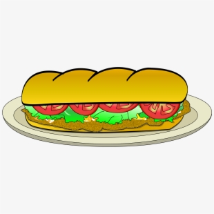 Baguette Sandwich Clipart