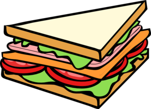 Sandwich half clip.
