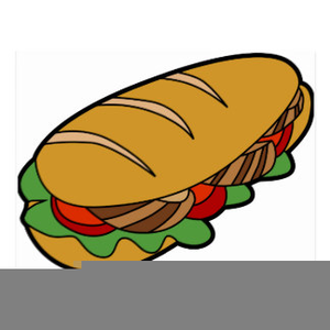 Free Clipart Submarine Sandwich