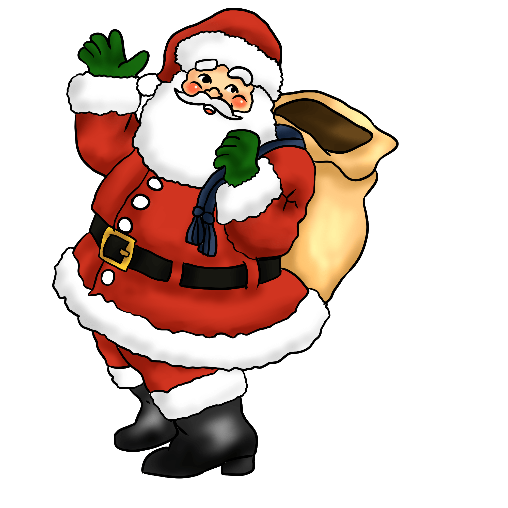 Free Santa Animated Cliparts, Download Free Clip Art, Free