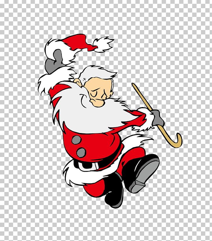 Santa Claus Dance Christmas Gift Swing PNG, Clipart, Art