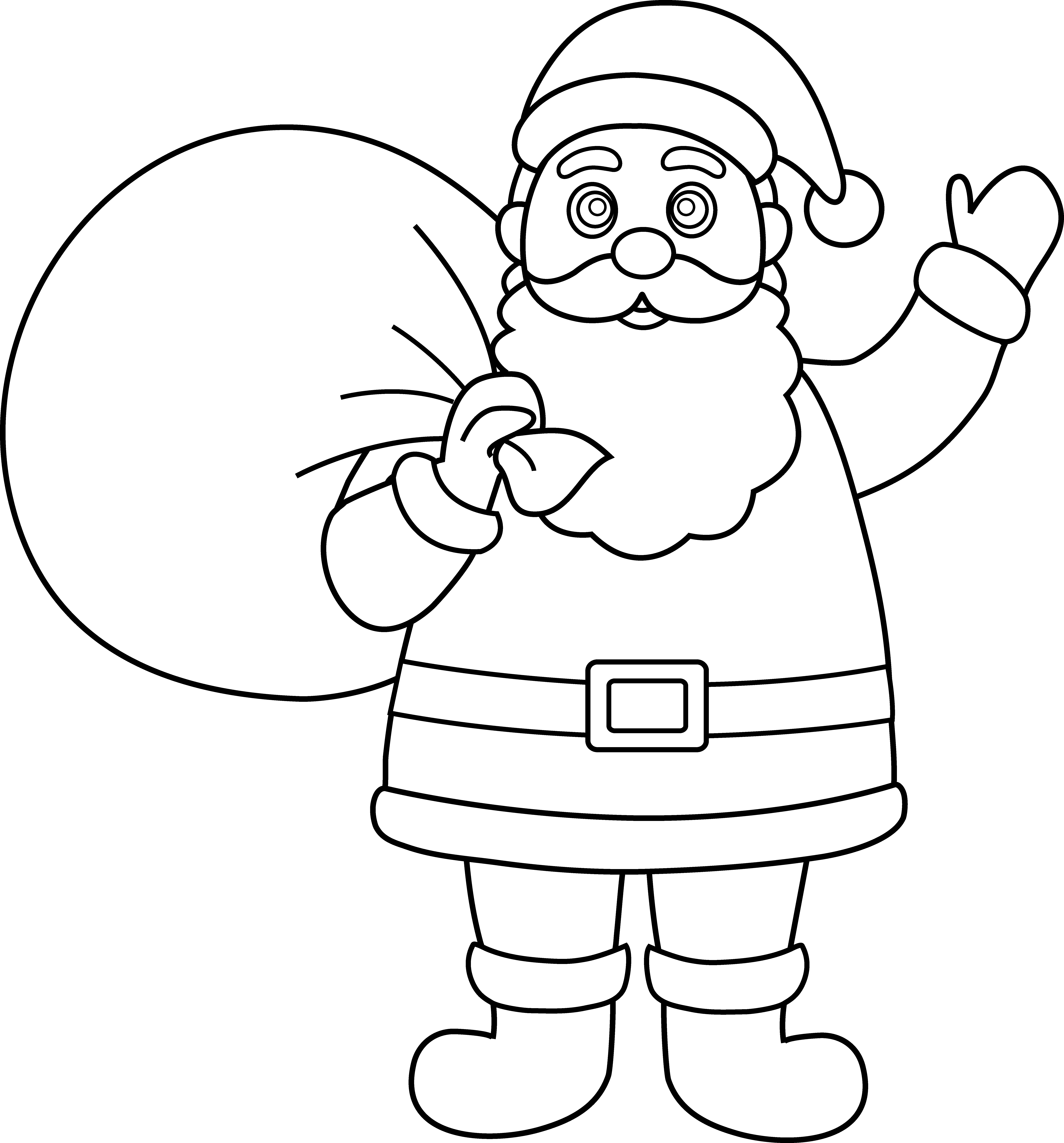 Free Santa Drawing Cliparts, Download Free Clip Art, Free