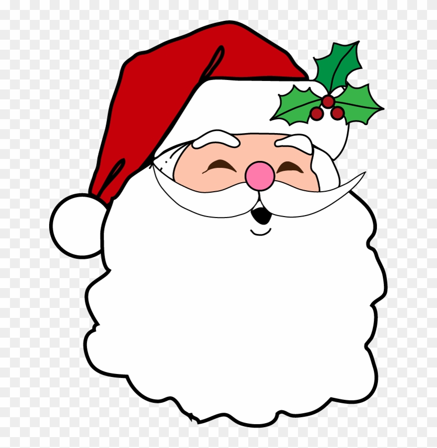 Christmas Santa Face Transparent Images