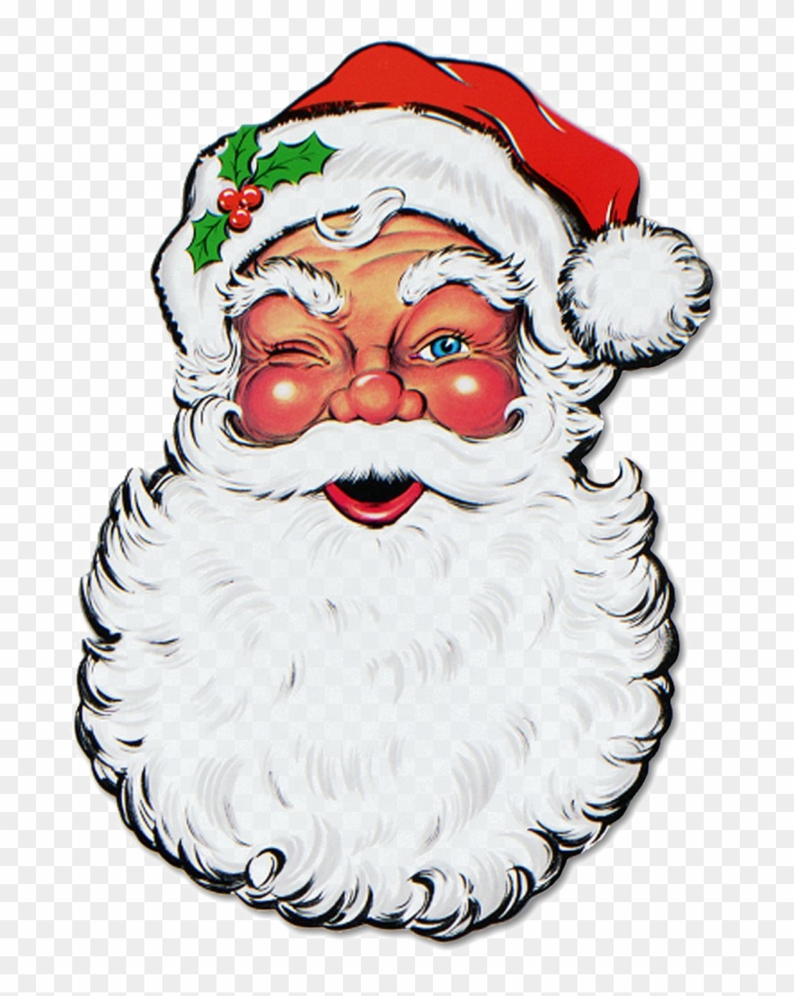 Christmas Santa Face Png Free Download