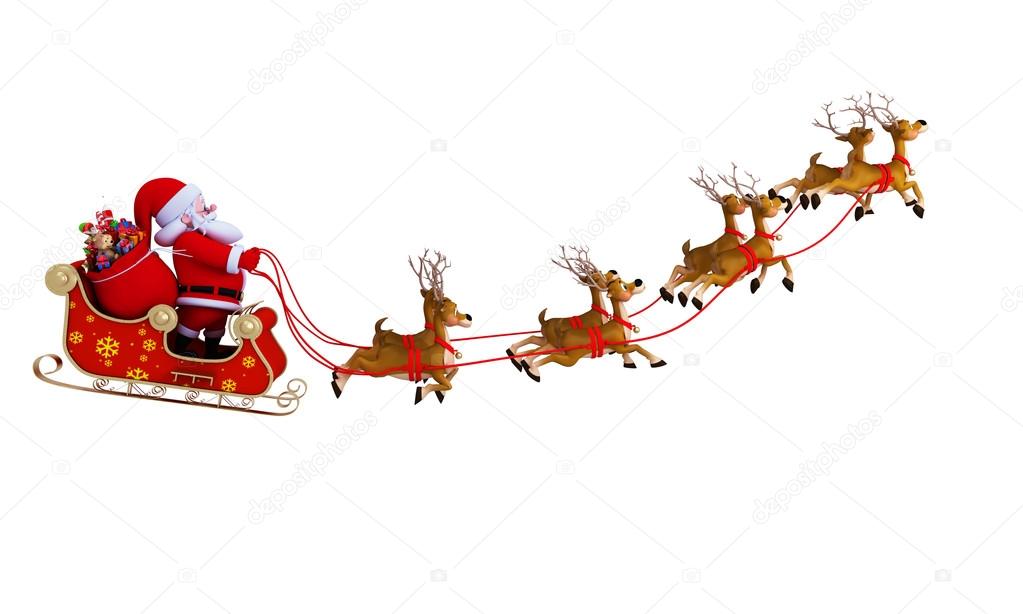 Santa sleigh pictures.