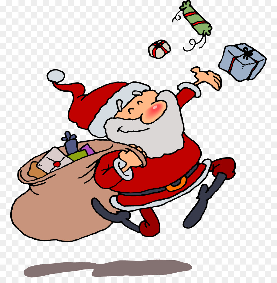 Animated Santa Claus Png