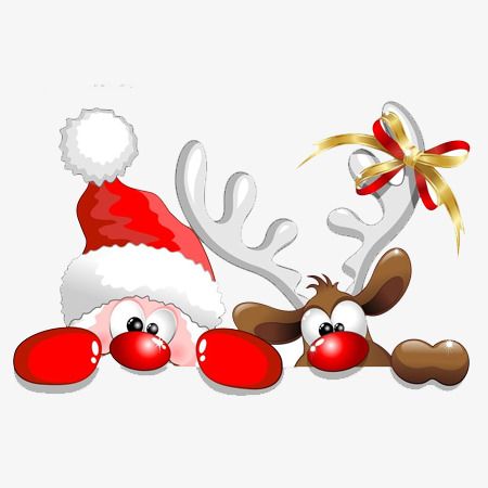 Santas Reindeer, Santa Claus, Reindeer, Tummy PNG