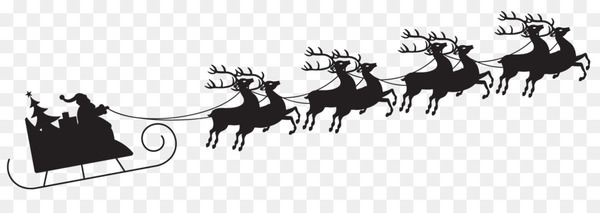 Santa claus reindeer.