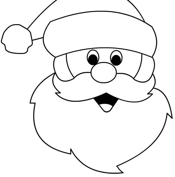 Santa claus drawing.