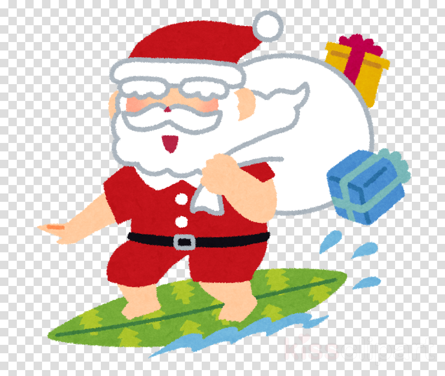 Santa claus cartoon.