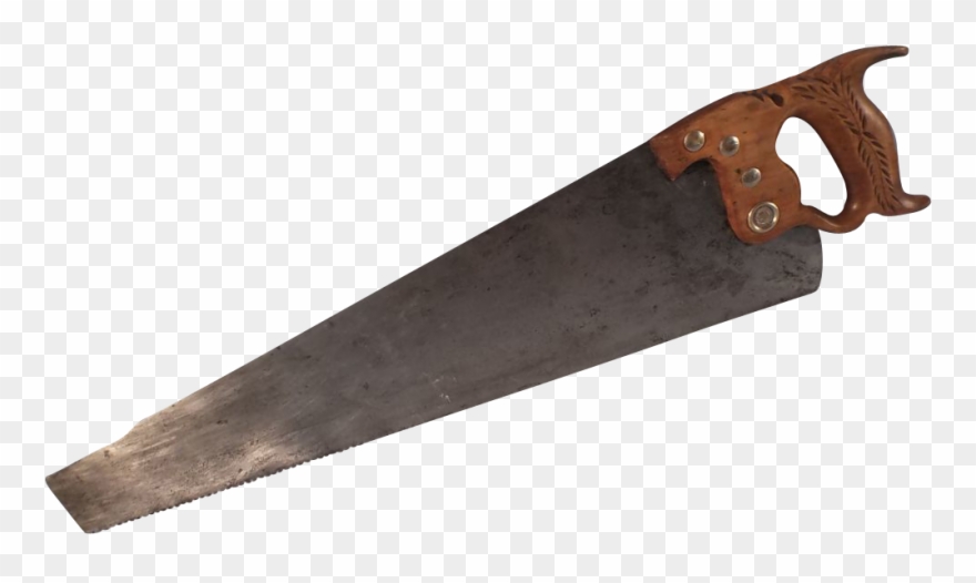 Hand saw png.