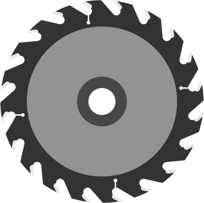 Free Saw Blade Clipart Black And White, Download Free Clip