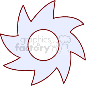 Saw blade clipart