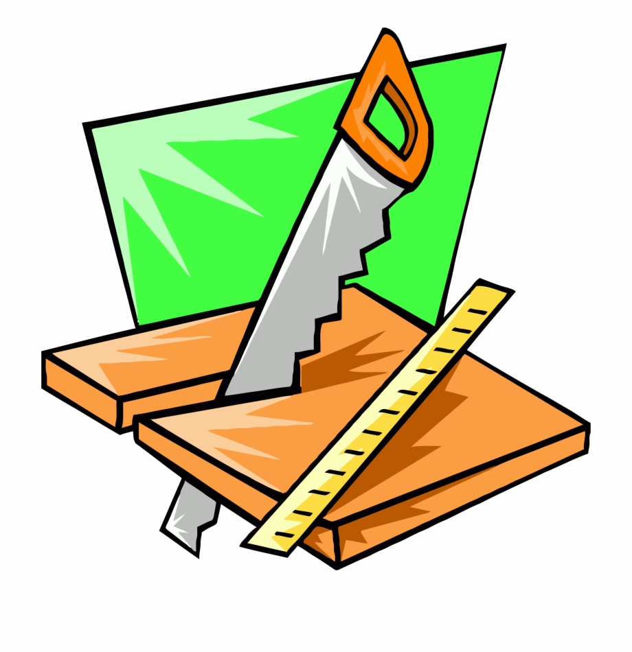 Saw Wood Working Carpenter Clipart Png